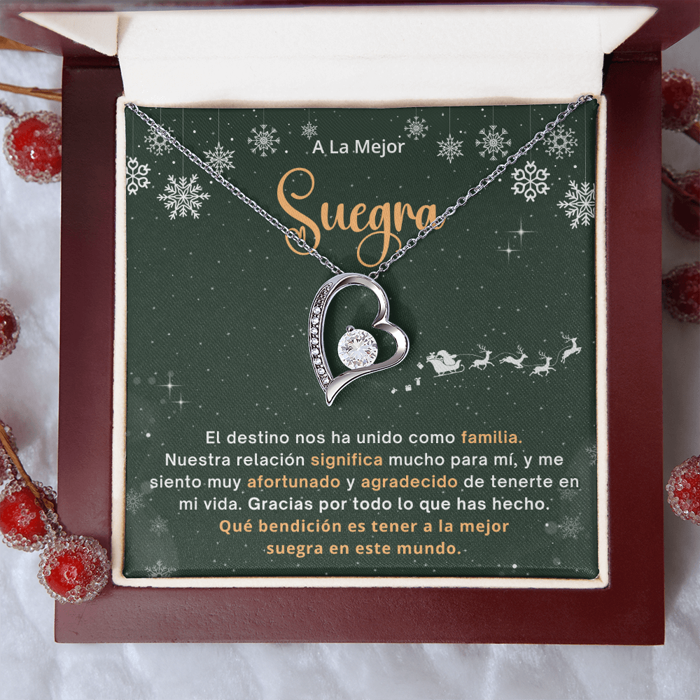 Regalo De Navidad Para Mi Suegra, Amor De Mis Amores, Un Regalo Unico Para El Amor De Mi Vida - SUEG_BR2_NLNM10_2