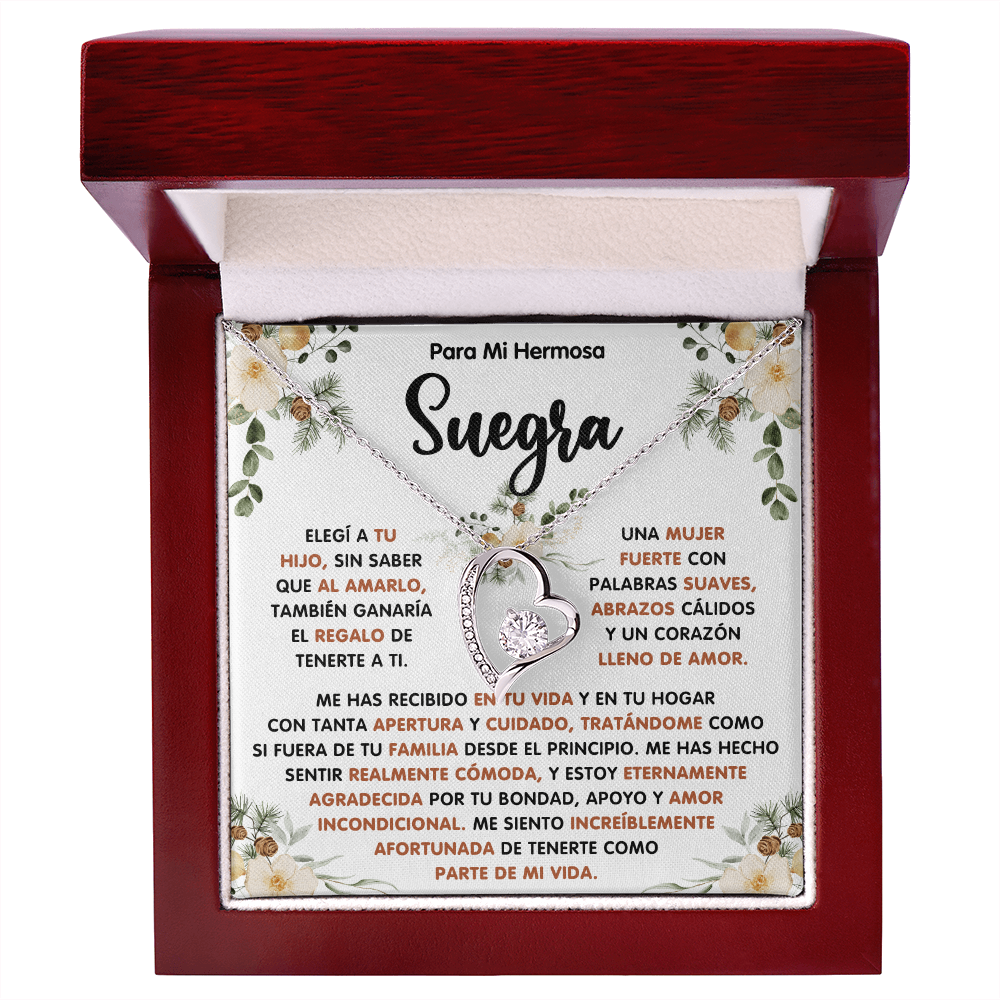 Regalo De Navidad Para Mi Suegra, Amor De Mis Amores, Un Regalo Unico Para El Amor De Mi Vida - SUEG_BR2_NLNM10_1