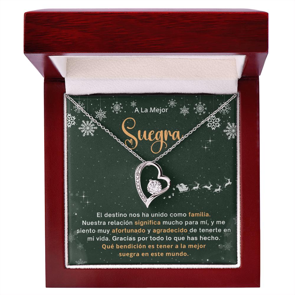 Regalo De Navidad Para Mi Suegra, Amor De Mis Amores, Un Regalo Unico Para El Amor De Mi Vida - SUEG_BR2_NLNM10_2