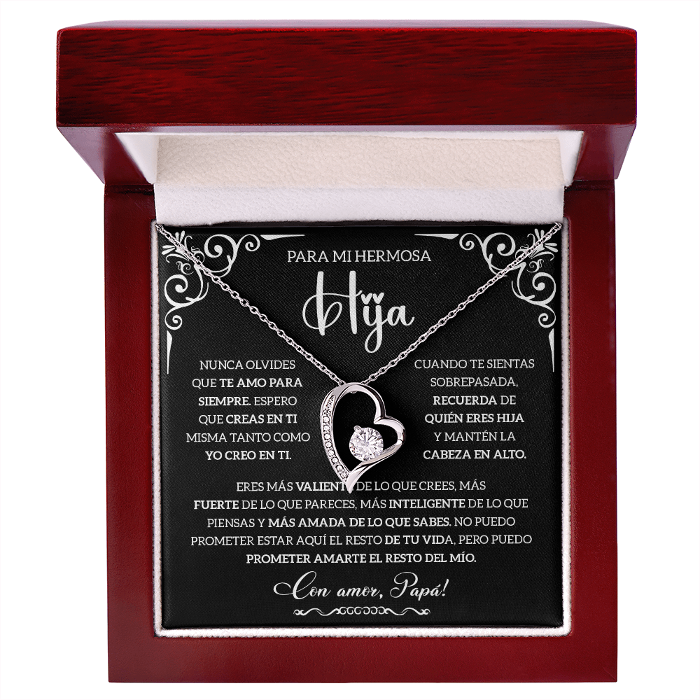 Regalo Para Mi Hija En Español, Regalos Para Papa De Hija - HINESP-FBA-BR3-T5