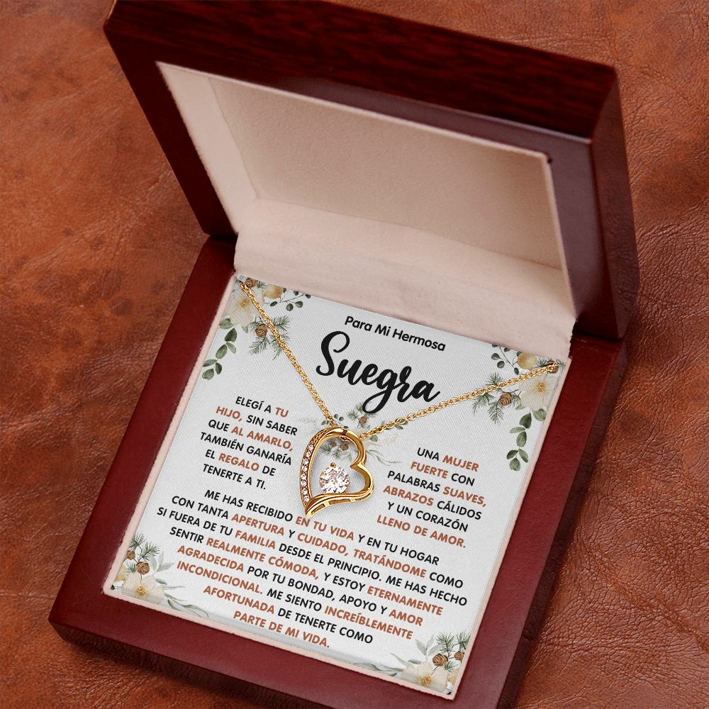 Regalo De Navidad Para Mi Suegra, Amor De Mis Amores, Un Regalo Unico Para El Amor De Mi Vida - SUEG_BR2_NLNM10_1
