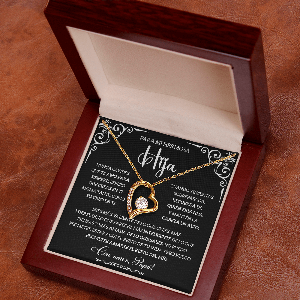 Regalo Para Mi Hija En Español, Regalos Para Papa De Hija - HINESP-FBA-BR3-T5