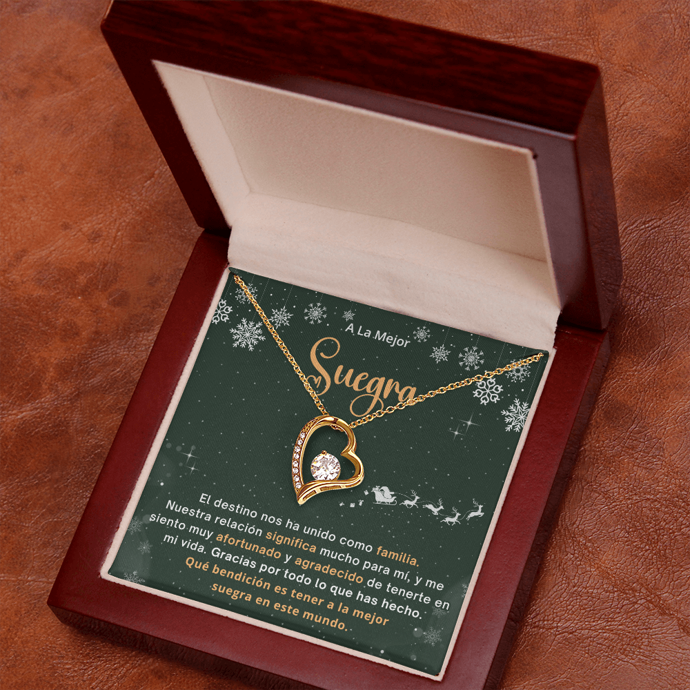 Regalo De Navidad Para Mi Suegra, Amor De Mis Amores, Un Regalo Unico Para El Amor De Mi Vida - SUEG_BR2_NLNM10_2