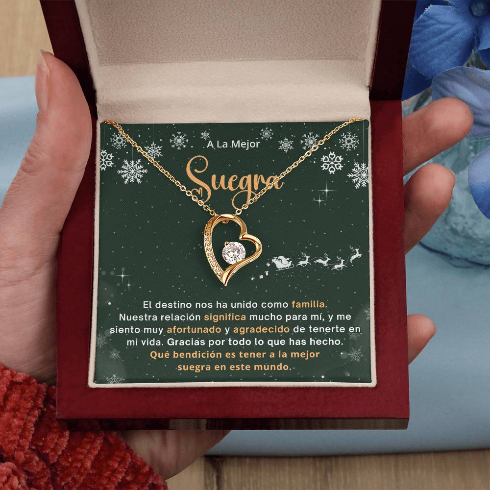 Regalo De Navidad Para Mi Suegra, Amor De Mis Amores, Un Regalo Unico Para El Amor De Mi Vida - SUEG_BR2_NLNM10_2