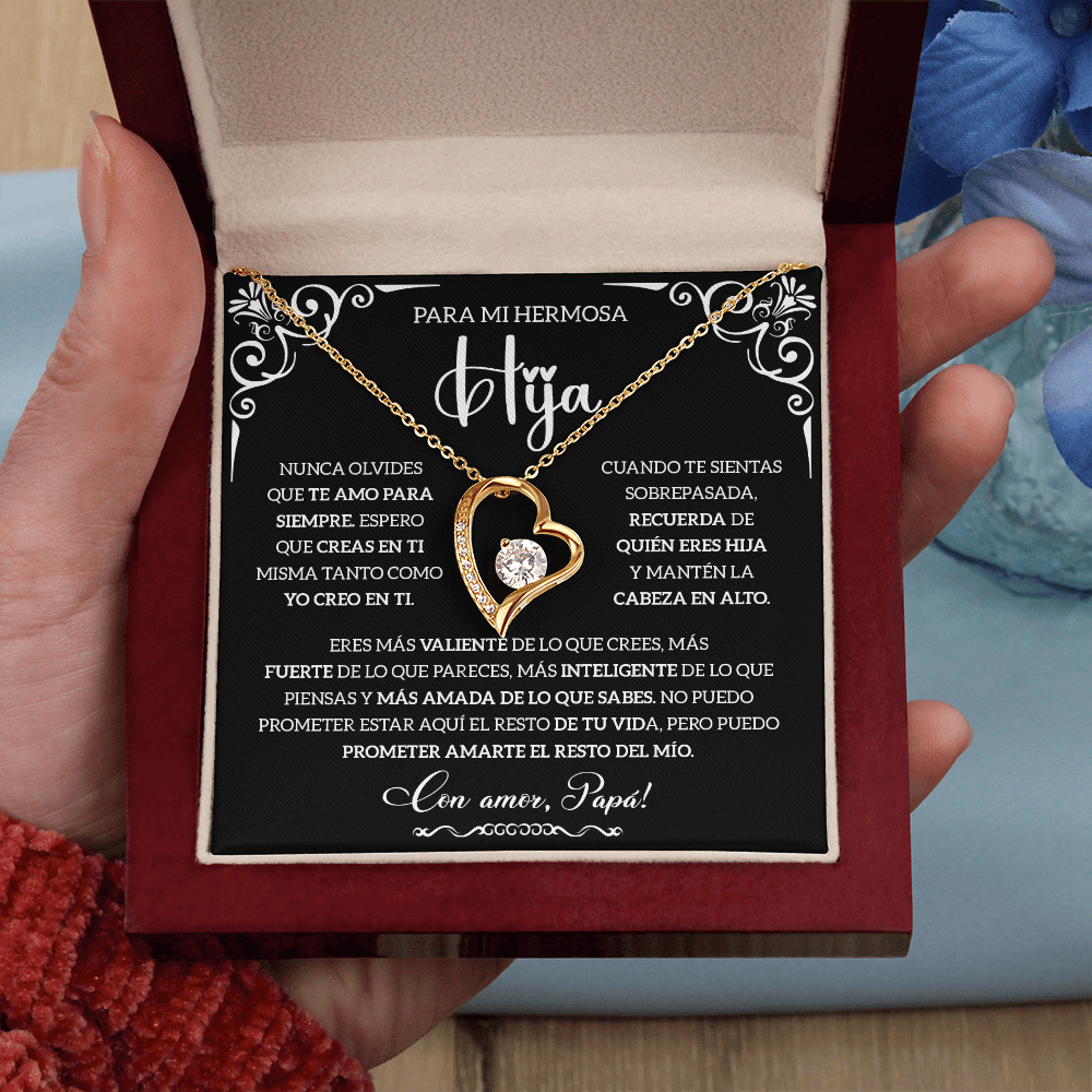 Regalo Para Mi Hija En Español, Regalos Para Papa De Hija - HINESP-FBA-BR3-T5