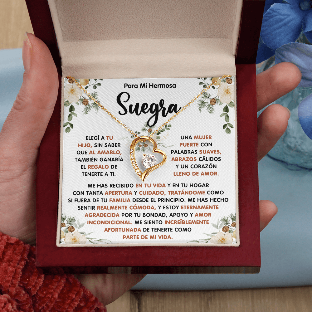 Regalo De Navidad Para Mi Suegra, Amor De Mis Amores, Un Regalo Unico Para El Amor De Mi Vida - SUEG_BR2_NLNM10_1