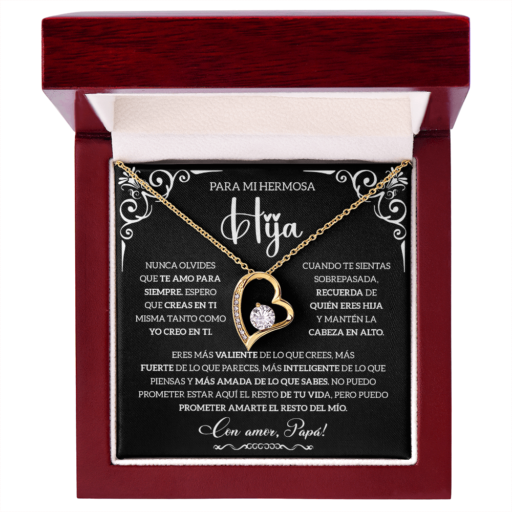 Regalo Para Mi Hija En Español, Regalos Para Papa De Hija - HINESP-FBA-BR3-T5