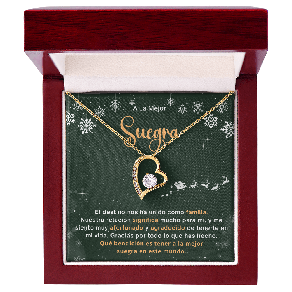 Regalo De Navidad Para Mi Suegra, Amor De Mis Amores, Un Regalo Unico Para El Amor De Mi Vida - SUEG_BR2_NLNM10_2