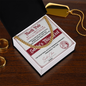Santa Claus Cuban Link Chain Necklace, My Soulmate Gifts For Him, Christmas Presents For Boyfriend, Christmas Gifts For Husband From Wife