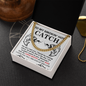 To My Smokin' Hot Catch Necklace, Valentine Day Gift For Husband From Wife Ideas, Valentine Birthday Gifts, Valentine Gift For Husband From Wife