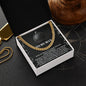 To My Man Necklace, Gifts For Men For Valentines Day, Cuban Link Chain For Men Stainless Steel, Christmas Gifts For Your Men