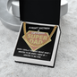 Super Dad Cuban Link Gold Chain, To My Dad Necklace From Daughter, Gift For Dad From Son, Fathers Day Necklace For Men