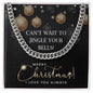 Cuban Link Chain Christmas Necklace, Christmas Presents For Man, Gifts For Husband From Wife Unique Christmas, Christmas Gifts For Him