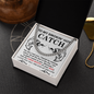 To My Smokin' Hot Catch Necklace, Valentine Day Gift For Husband From Wife Ideas, Valentine Birthday Gifts, Valentine Gift For Husband From Wife