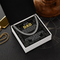To My Dad Cuban Link Gold Chain, To My Dad Necklace From Son, Easter Gift For Dad, Fathers Day Gifts For Dad