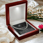 To My Man Necklace, Gifts For Men For Valentines Day, Cuban Link Chain For Men Stainless Steel, Christmas Gifts For Your Men