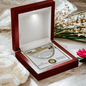 World's Best Boyfriend Cuban Chain Necklace, Valentine Day Gifts For Husband From Wife, Gifts For Husband From Wife Unique Valentine Day