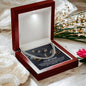 To My Man Necklace, Cuban Necklace For Men, Christmas Gifts For Man, Mens Gold Cuban Link Chain, To My Man Necklaces Gift