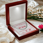 To My Man Cuban Chain Necklace, Valentine Day Presents For Man, Husband Valentine Day Gifts From Wife, Valentine Day Gifts For Husband And Wife
