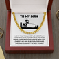 To My Man Necklace, Valentine Day Presents For Man, My Soulmate Gifts For Him, Gifts For Husband From Wife Unique Valentine Day
