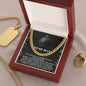 To My Man Necklace, Gifts For Men For Valentines Day, Cuban Link Chain For Men Stainless Steel, Christmas Gifts For Your Men