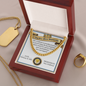 World's Best Boyfriend Cuban Chain Necklace, Valentine Day Gifts For Husband From Wife, Gifts For Husband From Wife Unique Valentine Day