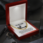 To My Man Necklace, Valentine Day Presents For Man, My Soulmate Gifts For Him, Gifts For Husband From Wife Unique Valentine Day