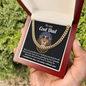To My Cool Dad Cuban Link Gold Chain, Fathers Day Gifts For Dad Necklace, Birthday Gift For Dad From Kids, Fathers Day Gifts Bulk