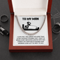 To My Man Necklace, Valentine Day Presents For Man, My Soulmate Gifts For Him, Gifts For Husband From Wife Unique Valentine Day