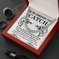 To My Smokin' Hot Catch Necklace, Valentine Day Gift For Husband From Wife Ideas, Valentine Birthday Gifts, Valentine Gift For Husband From Wife