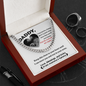To My Daddy Cuban Link Gold Chain, To My Dad Newborn Necklace, To My Daddy Necklace From Mommy's Tummy, Fathers Day Gifts For Dad