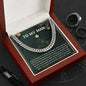 To My Man Necklace, Stainless Steel Gold Cuban Link Chain For Men, Cuban Chain Necklace For Men, Gold Cuban Link Chain For Men