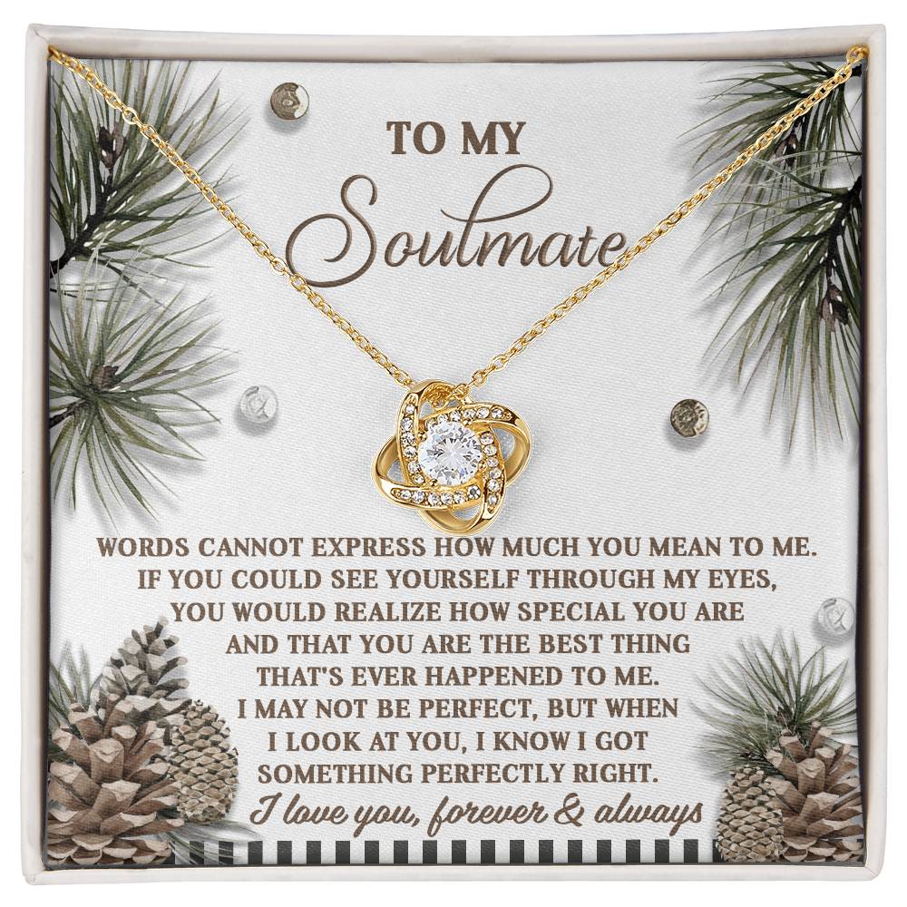 To My Soulmate Necklace, Soulmate Necklace Women, Wife Christmas Gift Ideas, Christmas Gift For Wives, Christmas For Wife