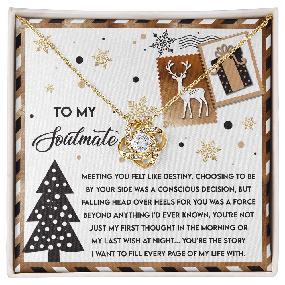 To My Soulmate Necklace, Womens Christmas Presents, Christmas Gifts For Her, Christmas Gifts For My Wife, Ideas For Christmas