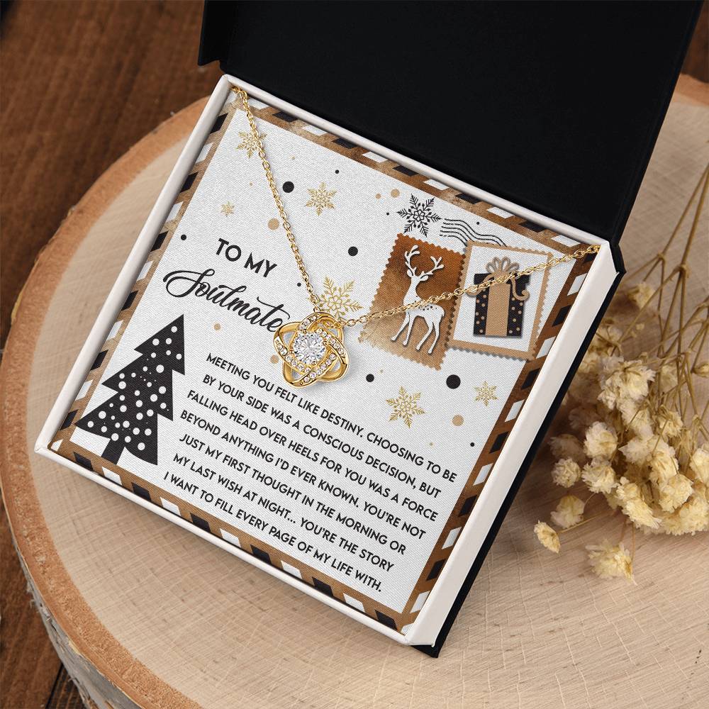 To My Soulmate Necklace, Womens Christmas Presents, Christmas Gifts For Her, Christmas Gifts For My Wife, Ideas For Christmas
