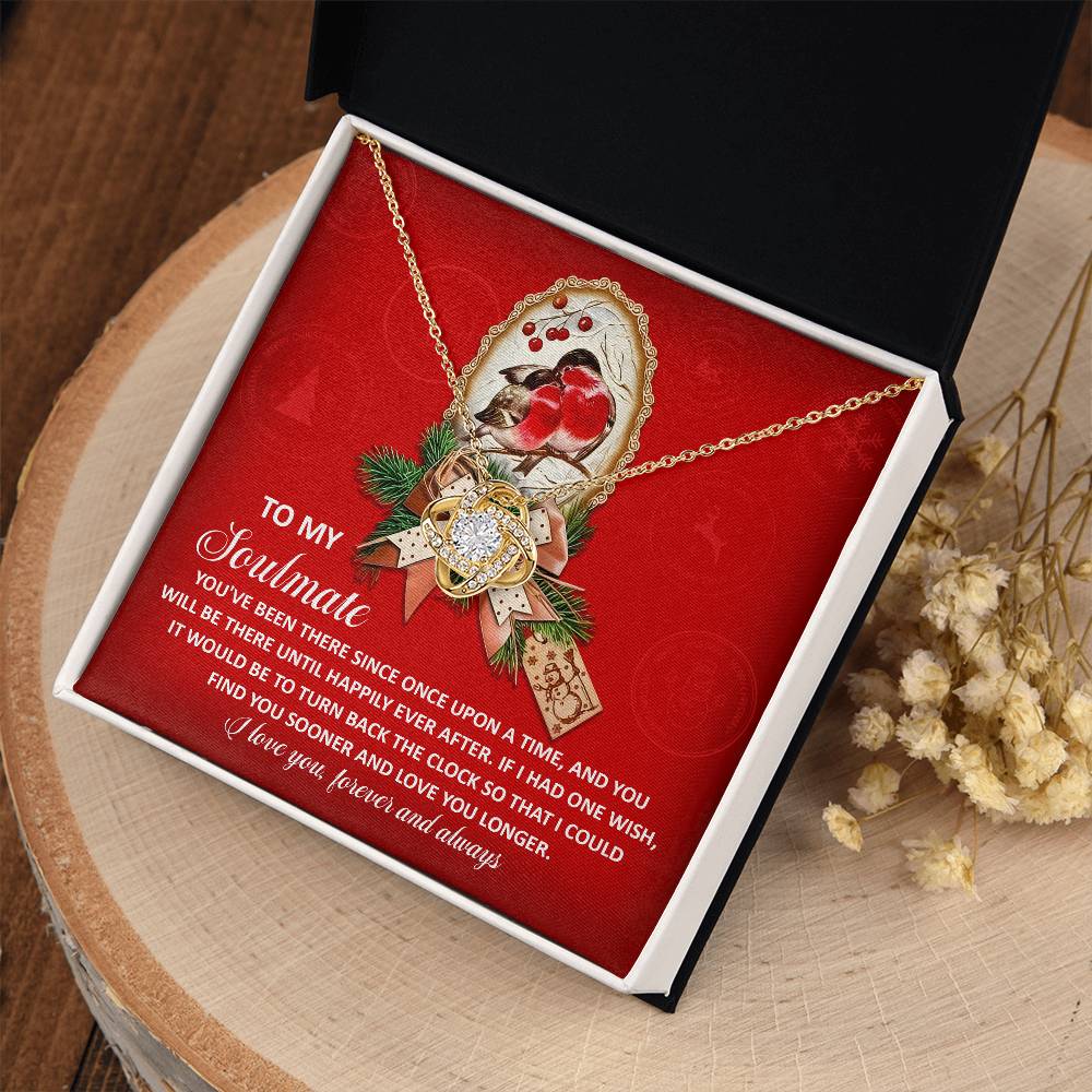 To My Soulmate Necklace, Christmas Gifts For Her, Christmas Presents For Women, Wife's Christmas Gift, Christmas For Wife