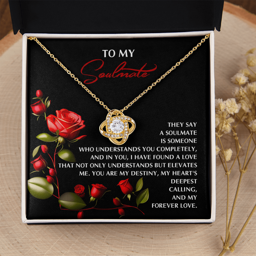To My Soulmate Necklace, Birthday Gifts For Girlfriend Romantic, Best Valentine Gifts For Wife, Naughty Valentine's Gifts For Wife