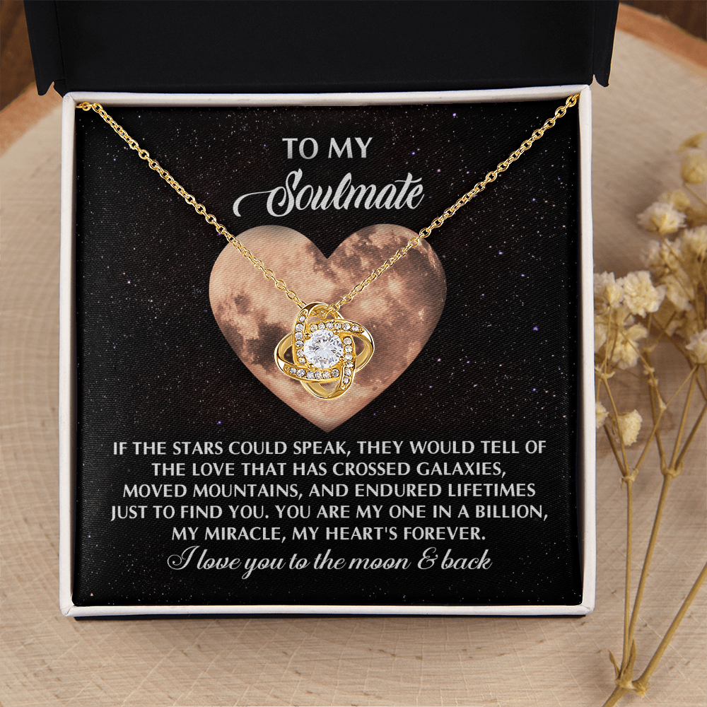 To My Soulmate Necklace, Gifts For Girlfriend From Girlfriend, Valentine's Gifts For Wife, Valentine Gift Ideas For Her, Perfect Gift For Girlfriend