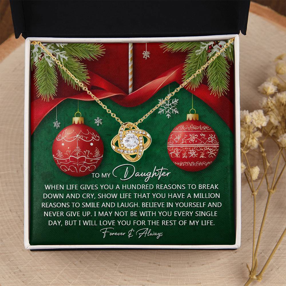 To My Daughter Necklace, Father Daughter Christmas Gifts, Daughter Gifts For Christmas, Adult Daughter Christmas Gifts