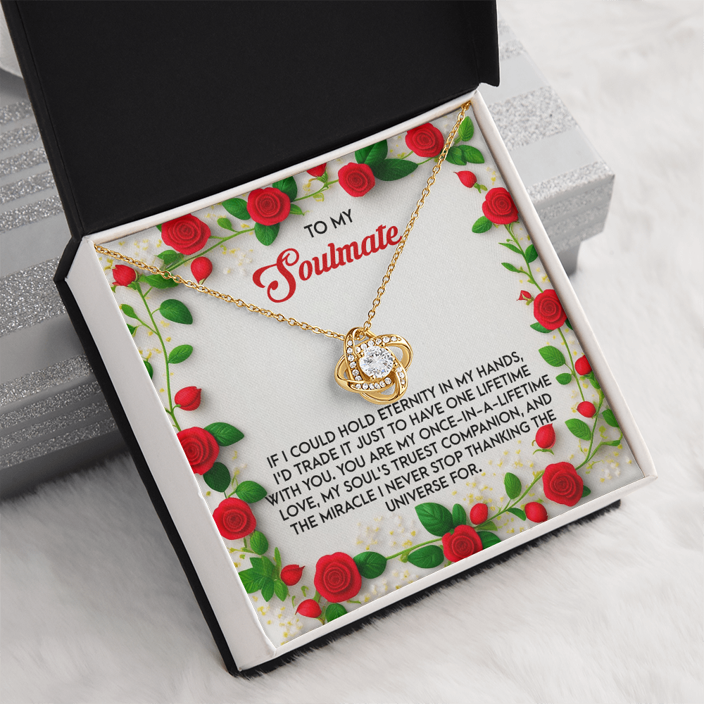 To My Soulmate Necklace, Necklaces For Girlfriend Gold, To My Beautiful Soulmate Necklace, Valentine Gifts For Husbands From Wife