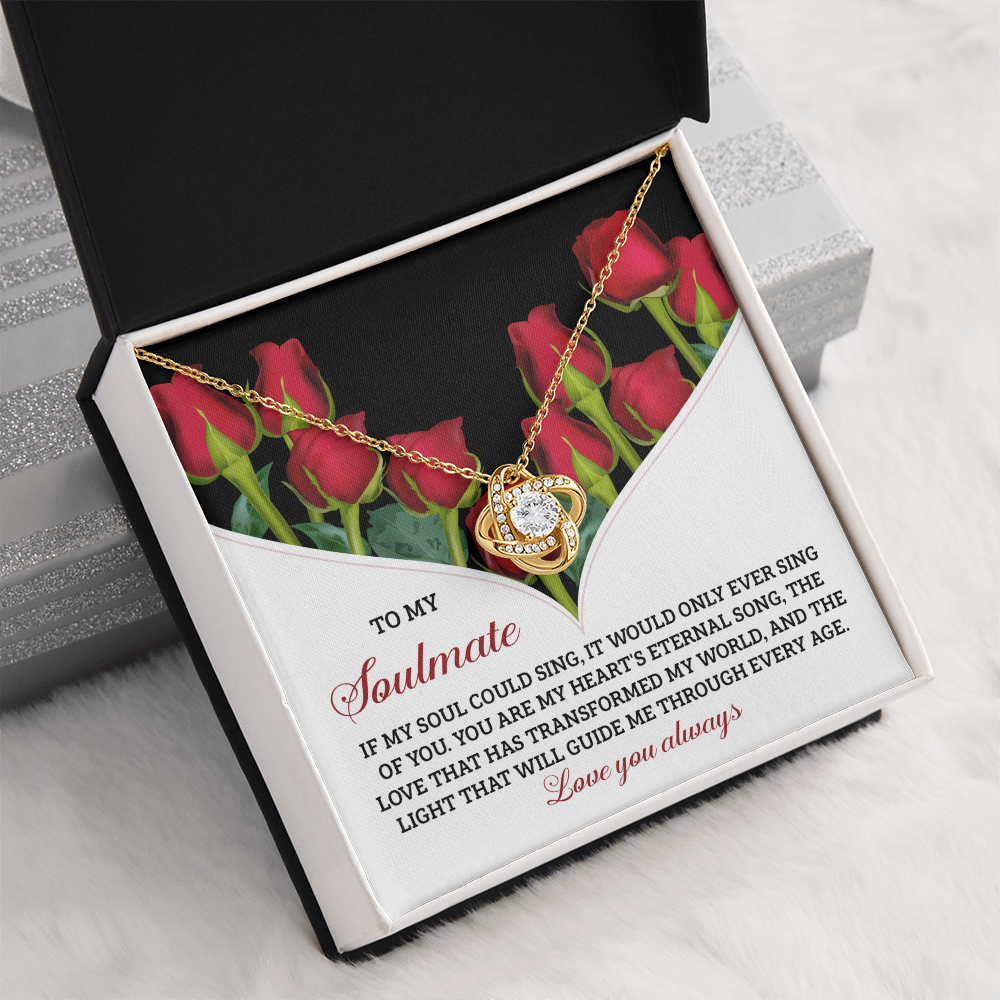 To My Soulmate Necklace, Gift For A Girlfriend Woman, Soulmate Necklace For Women, Valentine Gifts For My Wife, Necklaces For Your Girlfriend