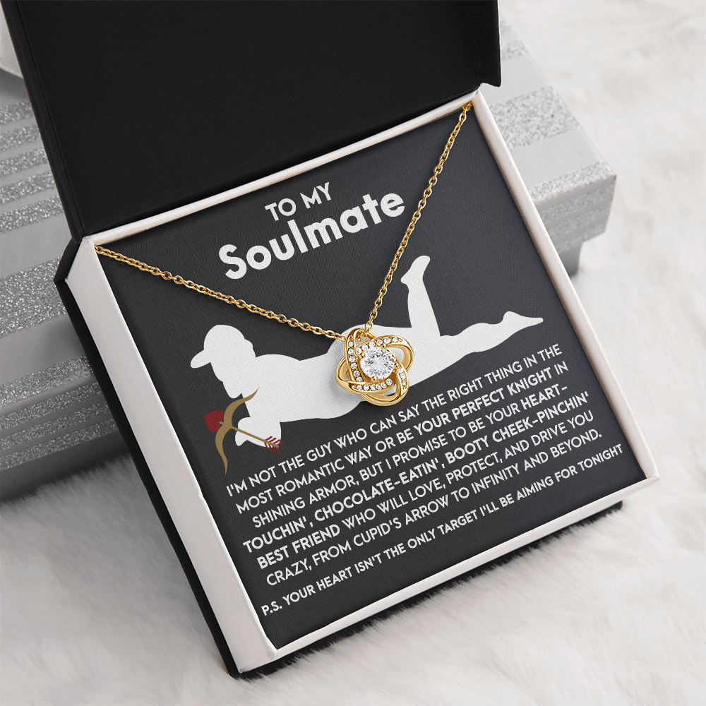 To My Soulmate Necklace, Best Valentine Gifts For Wife, To My Wife Valentine's Day Gift, Valentine's Day Necklace For Her, Valentine Birthday Gifts