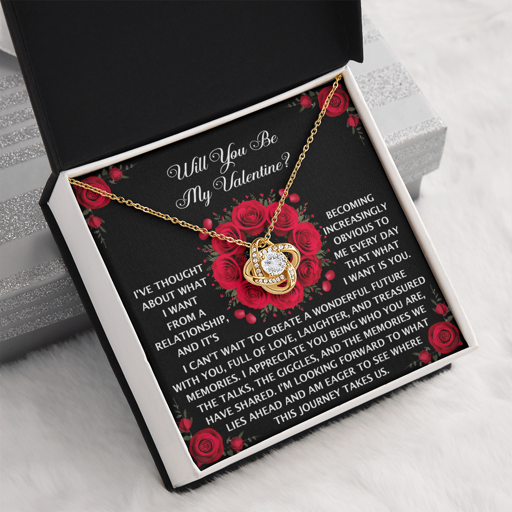 Will You Be My Valentine Necklace, Valentine's Day For Her, Unique Valentine Gifts For Her, Valentine's Day Necklace For Her, Valentine Funny Gifts