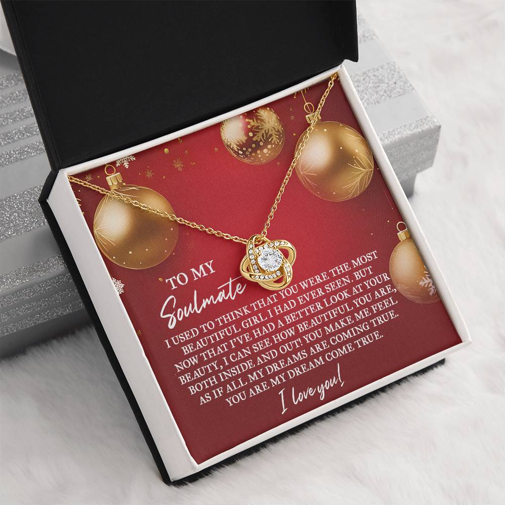 To My Soulmate Necklace, Christmas Gift For Wife, Christmas Ideas For Woman, Wifes Christmas Gifts, Womens Christmas Ideas