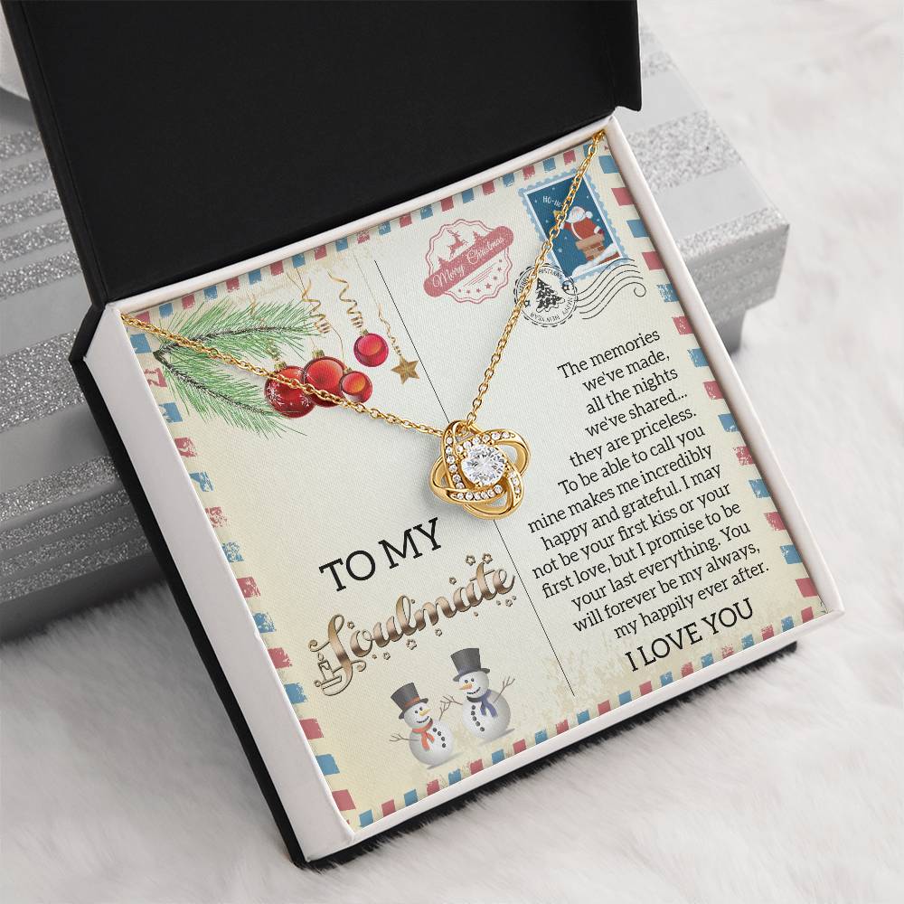 To My Soulmate Necklace, Gifts For Soulmate, Christmas Gifts For Girlfriend, Gifts For Her For Christmas, Christmas Gifts For Your Wife