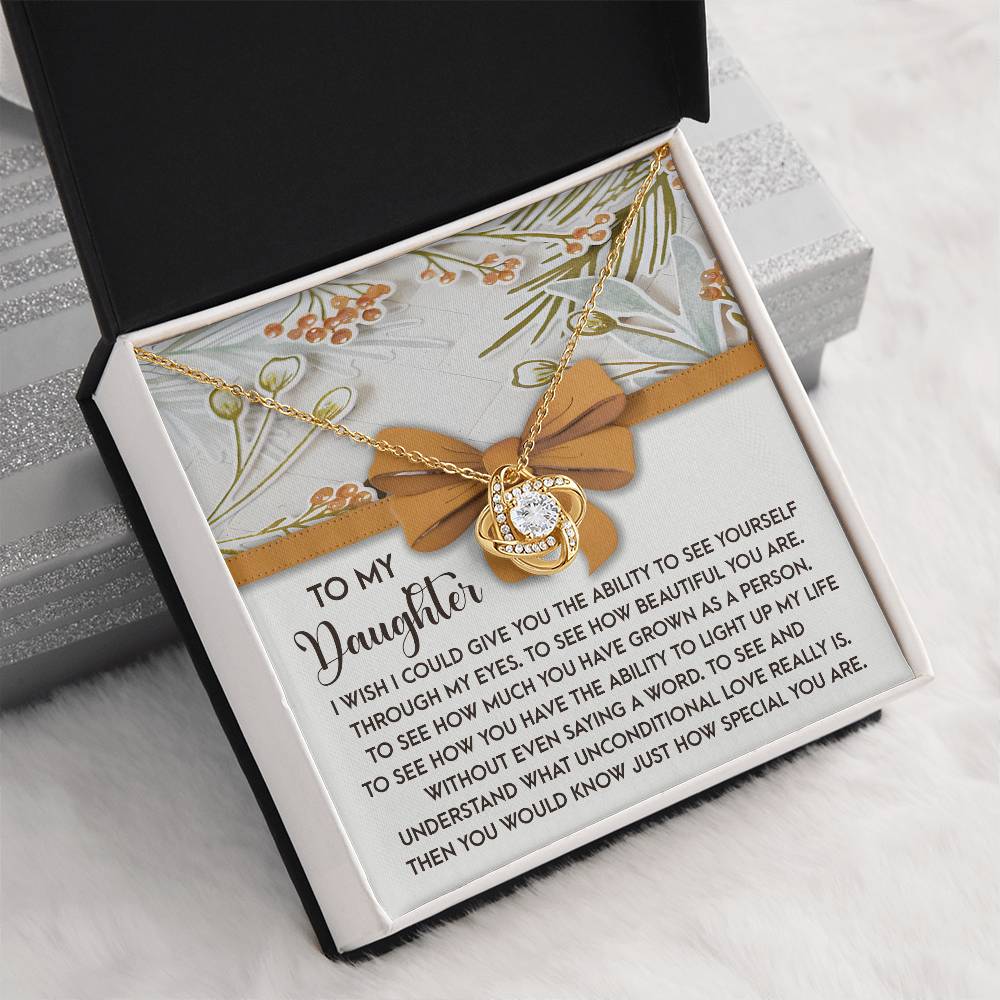 Adult Daughter Christmas Gifts, To My Daughter Necklace, Necklace For Daughter From Dad, To Our Daughter Necklace From Mom And Dad