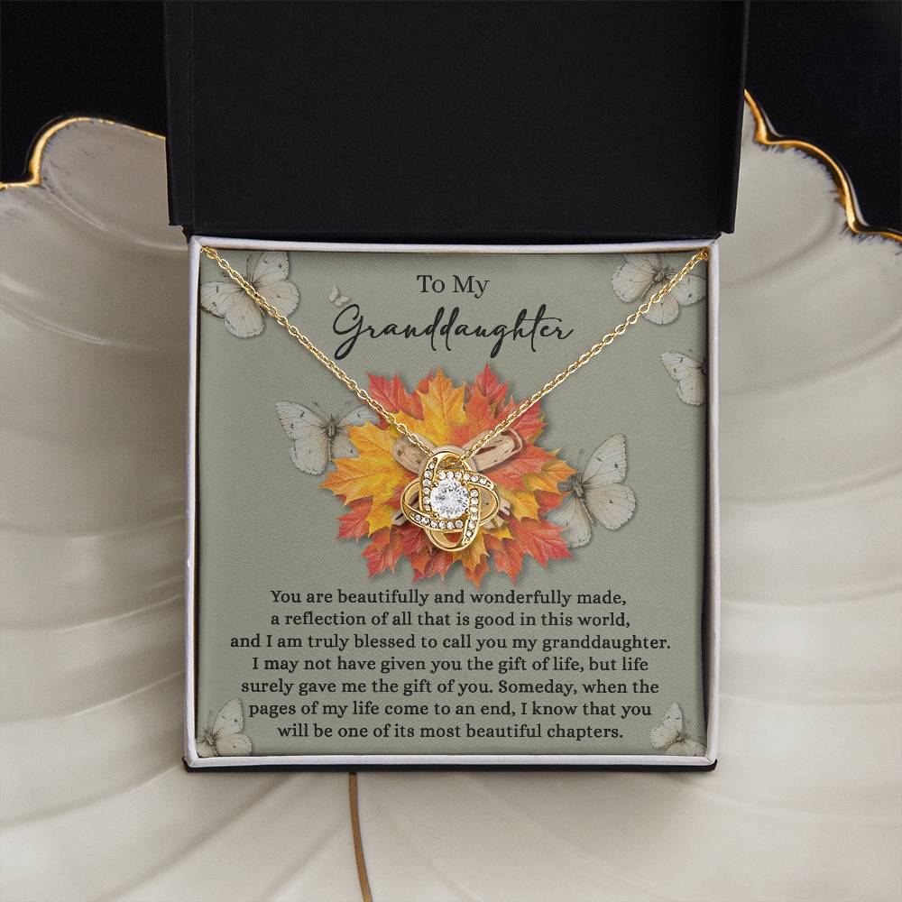 To My Granddaughter Necklace, Our Granddaughter Gifts From Grandparents, Great Granddaughter Necklace, Gifts For Granddaughter Adult