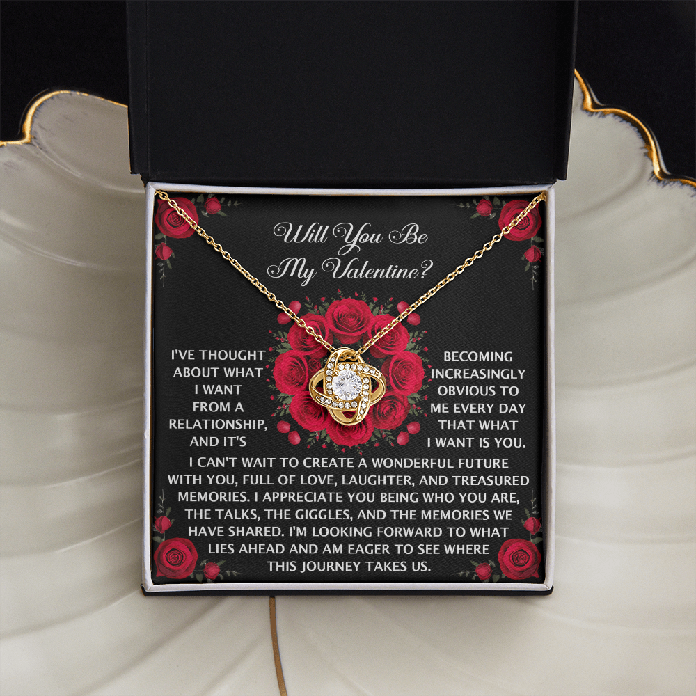 Will You Be My Valentine Necklace, Valentine's Day For Her, Unique Valentine Gifts For Her, Valentine's Day Necklace For Her, Valentine Funny Gifts