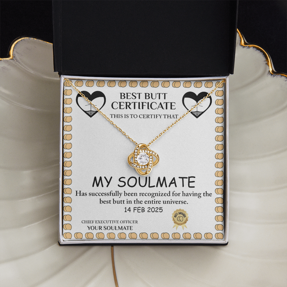 My Soulmate Necklace, To My Soulmate Necklace, Valentine For Her Gift, Valentine's Gift For Women, To My Soulmate Necklace For Women Funny
