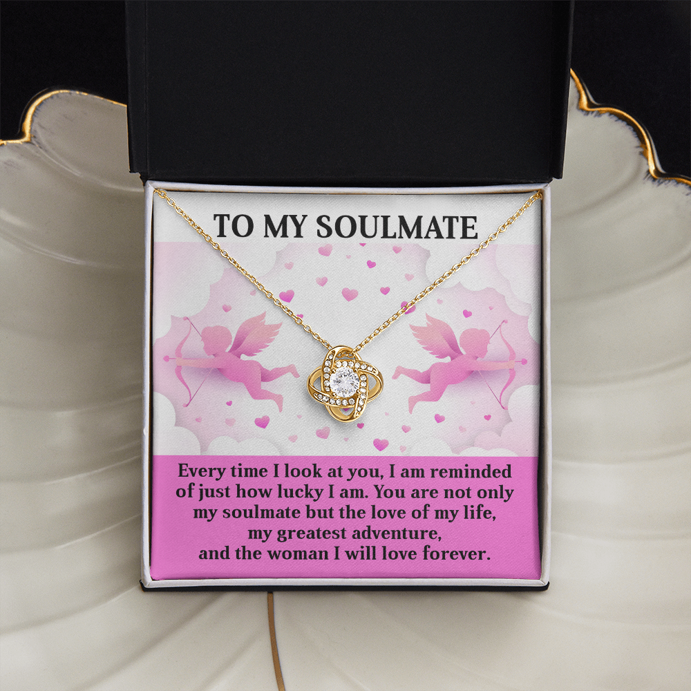 To My Soulmate Necklace, Valentine Gifts For Her, Best Valentine Gifts For Her, Valentine's Day Gifts For Women, Unique Valentine Gifts For Her